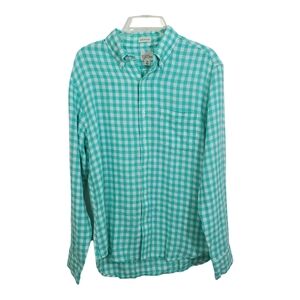 NWT J. Crew Mens Slim Untucked Baird McNutt Irish Linen Button Down Shirt Medium